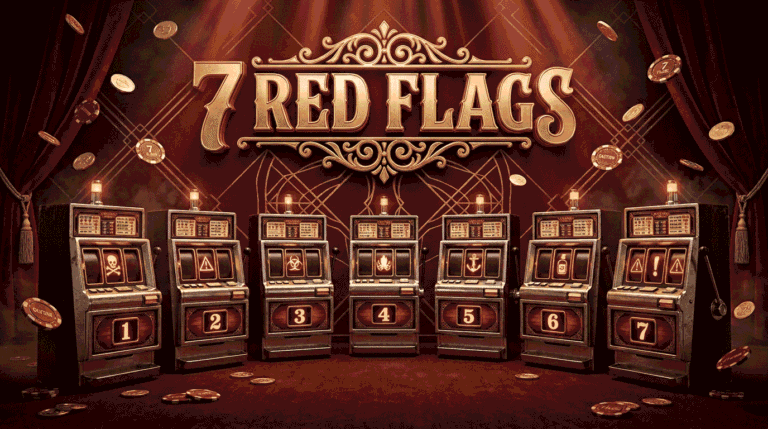 Fake gaming sites Bangladesh — 7 red flags warning casino banner