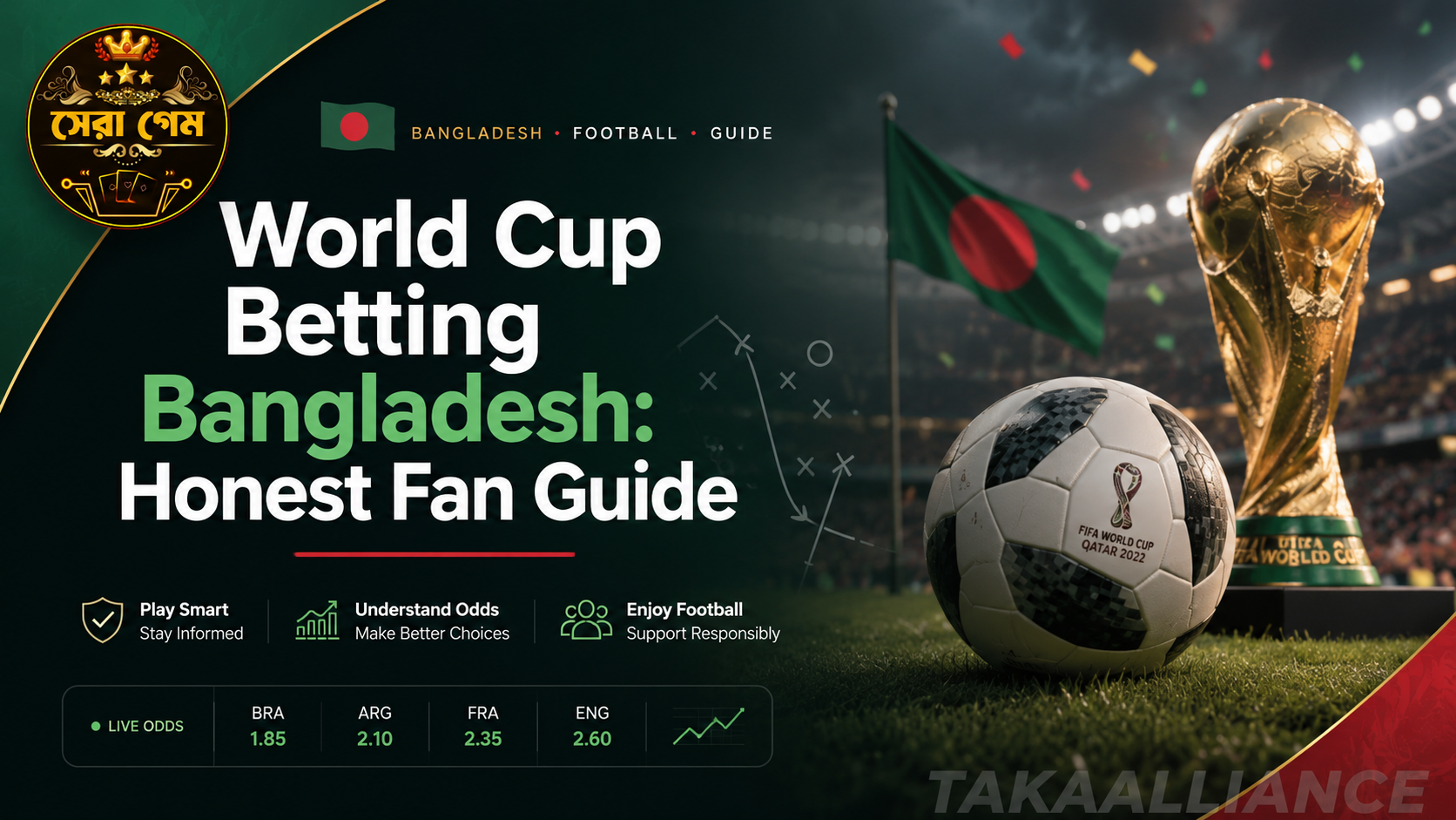 World Cup betting Bangladesh honest fan guide - TAKA ALLIANCE on football markets, legal risk under the Cyber Security Ordinance 2025 and safer play