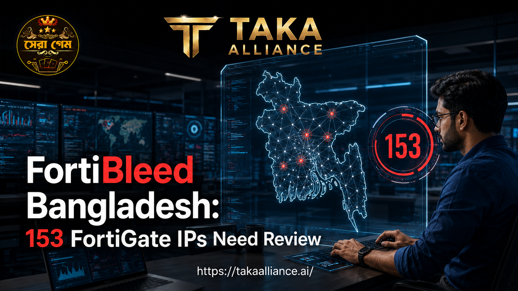 FortiBleed Bangladesh: 153 FortiGate IPs Need Review FortiBleed credential rotation session revocation and log review